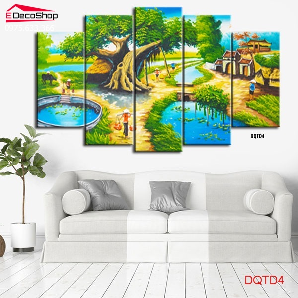Tranh treo tường đồng quê E0016