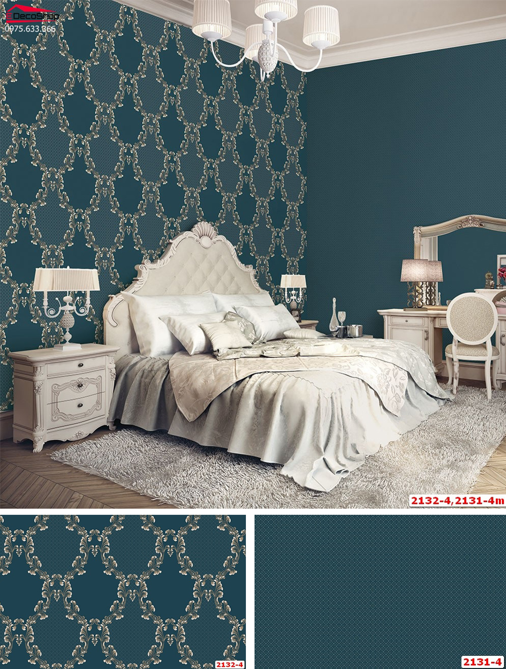 Giấy dán tường Hàn Quốc Eight 2132-4