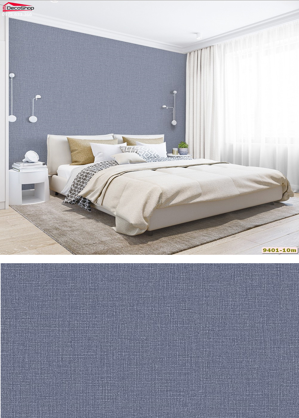 Giấy dán tường Hàn Quốc Jeil 9401-10